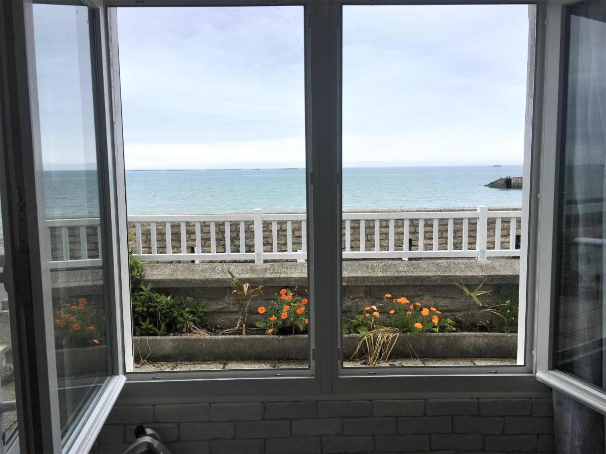 Appartement En Front De Mer Avec Terrasse Et Vue Mer Ароманш-ле-Бен Екстериор снимка