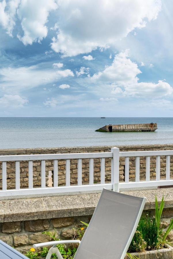 Appartement En Front De Mer Avec Terrasse Et Vue Mer Ароманш-ле-Бен Екстериор снимка